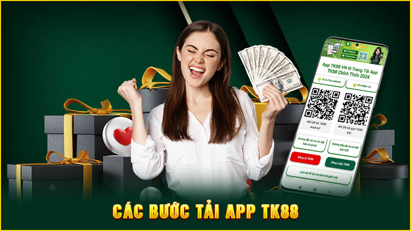 các bước tải app tk88